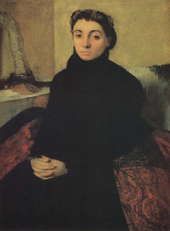 Edgar Degas Miss Gojelin